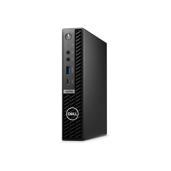 Dell OptiPlex 7010 Plus - Thin client - micro 1 x Core i3 13100T / up to 4.2 GHz - RAM 8 GB - SSD 256 GB - NVMe, Class 35 - UHD Graphics 770 - Gigabit Ethernet, Bluetooth, IEEE 802.11ax (Wi-Fi 6E) - Win 10 IoT Enterprise 2021 LTSC - monitor: none - BTS - with 3 Years Basic Onsite Service after Remote Diagnosis with Hardware-Only Support