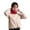 Red, variant on Prolriy Neck Gaiter Women&Men Winter Slouchy Knit Warm Scarf Knitted Wool Bib Windproof Scarf Neck Warmer Scarf for Women Beige