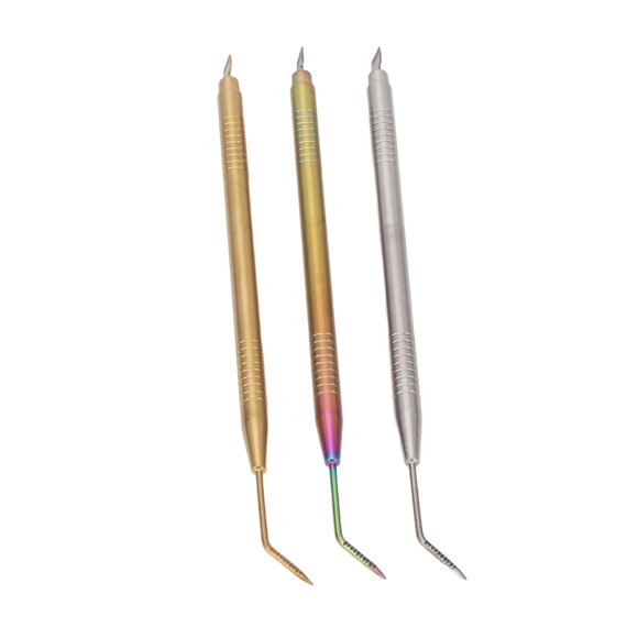 Eyelash Lift Perm Tool, 3pcs Tail Comb Professional Stainless Steel Lash Separator Tint Tool for Curling for Eyebrow