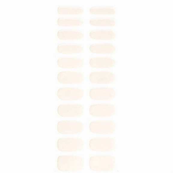 Yiran No-Bake Solid Color Semi-Cured Gel Nail Sticker, BSA0061