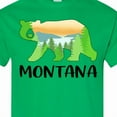 thumbnail image 4 of Inktastic Montana Lake and Trees in Bear Silhouette T-Shirt, 4 of 5