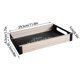thumbnail image 3 of Wooden Serving Tray With Metal Handles Kitchen Decorative Tray For Coffee Table, 3 of 6