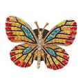 thumbnail image 3 of Clip de mariposa brillante para ventilación de coche, lindos clips universales para ventilación de coche con aroma a mariposa Rojo, 3 of 9