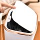 thumbnail image 4 of Cubo de basura de escritorio blanco, cocina, tipo de empuje, doble cubo, bolsa de basura oculta, 4 of 8