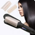 thumbnail image 7 of Soumake Flat Iron Comb Attachment Clip-in Hair Straightener Comb Attachment Detachable Electric Hair Iron Accessories Women Hair Brush Styling Tools, 7 of 7