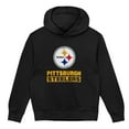 thumbnail image 2 of Preschool Outerstuff  Black Pittsburgh Steelers Back to Basics Hoodie, 2 of 3