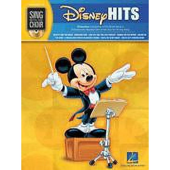 Hal Leonard Disney Hits - Sing with The Choir Series Vol . 8 Book/CD