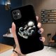 thumbnail image 1 of Coque arrière en silicone souple TPU pour iPhone, compatible modèles 6, 7, 8, 11 Pro Max, X, Poly, XS Max, 12 Mini, lune, étoile, astronome, drôle qiuyongming unisex, 1 of 2