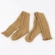 thumbnail image 4 of Calcetines de lana cálidos para mujer, calcetines de invierno de color liso hasta la rodilla, calcetines largos de tubo, calcetines gruesos, calcetines de poliéster para mujer, 4 of 5