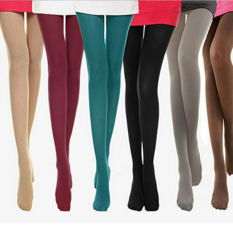 Fashion Trend Women Ladies Casual New Solid Simple Tights Candy