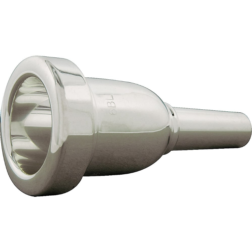 Denis Wick 6BL Silver Heavy Top Bass Trombone Mouthpiece