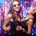 thumbnail image 2 of EeaseMX 1 par de gafas de fiesta de moda irregulares con forma de estrella, 2 of 8