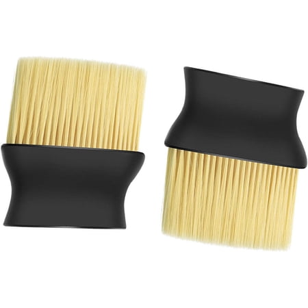 Car Brush, Zabernim Car Interior Cleaning Tool, Soft Bristles Detailing Brush Dusting Tool (C,2pcs)