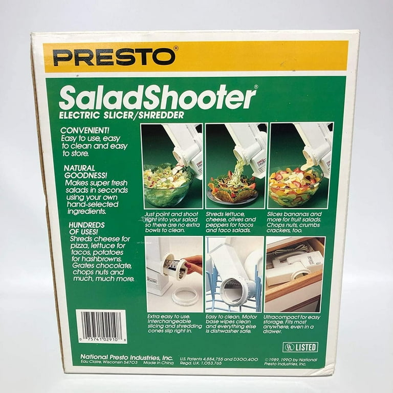 Presto Salad Shooter Review