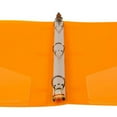 thumbnail image 3 of JAM Paper Plastic Binder, 11.5 x 10.25 x 1/2 in, Orange, 1 Pack, 3 of 5