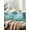White, Teal, Blue, variant on Outdoor Pillows Waterproof, Teal Summer Palm Tree Throw Pillows with Inserts Included, Coastal Beach Tropical Botanical Vintage Indoor Outdoor Decorative Lumbar Pillow for Bed/Couch 16"x16", 1Pcs