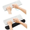 thumbnail image 5 of Keyboard Wrist Rest Pad Support with 65D High-Density Thicken Memory Foam Padding, Ergonomic Design Computer Rest Pad Desk Wrist Mat, Non-Slip Rubber Base Office Laptop, 5 of 18