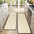 thumbnail image 4 of Kitchen Rugs Sets Of 2,Beige Celestial Pattern Anti Fatigue Kitchen Mat Rugs Non Slip Washable,Decorative Kitchen Floor Mats for Kitchen,Sink,Laundry,17"x47"+17"x47", 4 of 5