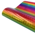 thumbnail image 3 of Qiweii Holographic Rainbow Self Adhesive Vinyl Wrap 12X8 Inch Decorative Sticker for Cup and Craft, 3 of 3