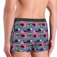 thumbnail image 3 of KLL Hawaii Palms Men's Cotton Boxer Briefs Underwear-X-Large, 3 of 8