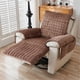 thumbnail image 3 of Quilted Stretch Recliner Cover Comfort Waterproof Furniture Cover with Storage Pockets Sofa Cover for Home, 3 of 5