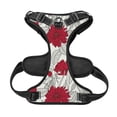 thumbnail image 5 of Lsque Leaves And Anemone Dog Harness, No-Pull Pet Harness with 2 Leash Clips, Adjustable Soft Padded Dog Vest with Easy Control Handle for Large Dogs-Small, 5 of 9