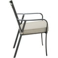 thumbnail image 2 of Hanover Pemberton Commercial-Grade Aluminum Dining Chair with Sunbrella Seat Cushion, 2 of 11