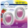 Febreze Odor-Eliminating Small Spaces Air Freshener, Wild Berries, 2Count