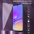 thumbnail image 3 of FIEWESEY Screen Protector for Samsung Galaxy A15,High Definition Anti-Scratch Anti-Fingerprint Tempered Glass Film - [9H Hardness] [Bubble Free] [Case Friendly] [Shatterproof] (1 Pack), 3 of 7