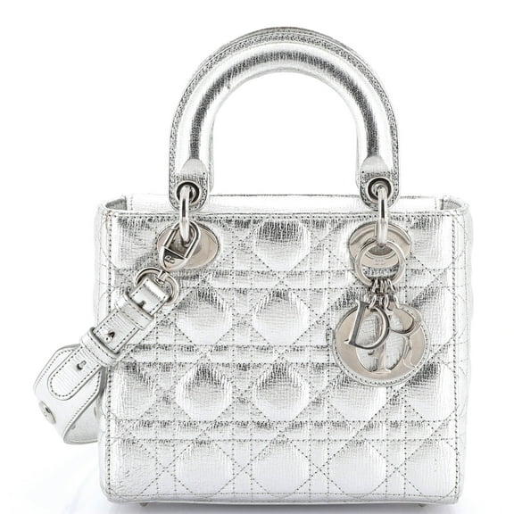 Pre-Owned My Lady Dior Bag Cannage Quilted Leather By Rebag