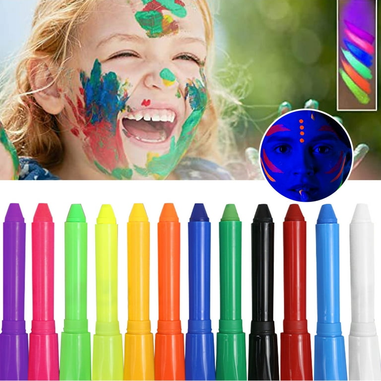 Neon Face Paint Crayons Neon Face Paint Crayons