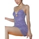 thumbnail image 3 of Txlixc WMinifalda brillante para mujeres, spaghetti sin mangas con tirantes sólidos vestidos de fiesta huecos Txlixc moda, 3 of 9