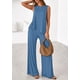 thumbnail image 3 of Conjunto de Lounge PRETTYGARDEN 2025 para Mujer: Tank Top y Pantalones Anchos, 3 of 8