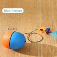thumbnail image 1 of AAOMASSR Cat Smart Chasing Toy  Self-Play Electric Toy Ball Durable For Biting  Teasing Wand For Cat Catching Mouse, 1 of 1