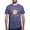 Heather Blue, variant on - Boo Haw: Playful Ghostly Design Men's Deluxe T Shirt - Mens Tri-blend T-Shirt