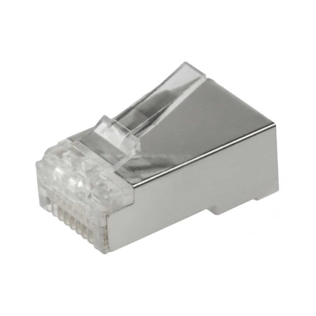 SF Cable 8x8 RJ45 Round-Stranded Plug Shielded 100 pcs per Bag price history on PriceWatchPro