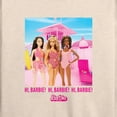 thumbnail image 3 of Barbie The Movie - Hi Barbie Beach - Women's Lightweight French Terry Long Sleeve Shirt, 3 of 5