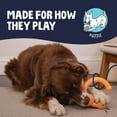 thumbnail image 6 of goDog Looper Puzzle Dog Toy, Orange, One Size, 6 of 10