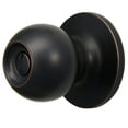 thumbnail image 5 of Hyper Tough Bed/Bath Doorknob Ball Style, Oil-Rubbed Bronze Finish, 5 of 9