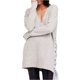 thumbnail image 2 of Free People Heart It Laces suéter para mujer, gris, pequeño Free People Pull-over, 2 of 2