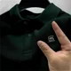 thumbnail image 3 of Nueva camiseta de hombre transpirable de secado rápido, camisa POLO informal de negocios, nueva moda de verano, ropa de manga corta, color sólido, 3 of 5
