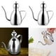 thumbnail image 1 of Dispensador de vinagre y aceite Perfecl Acero inoxidable 0.6L 1L Paquete de 2, 1 of 8