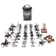 thumbnail image 1 of Figura de minisoldado, bloques de construcción pequeños, accesorios de guerra, juguetes para niños 34 piezas, 1 of 8