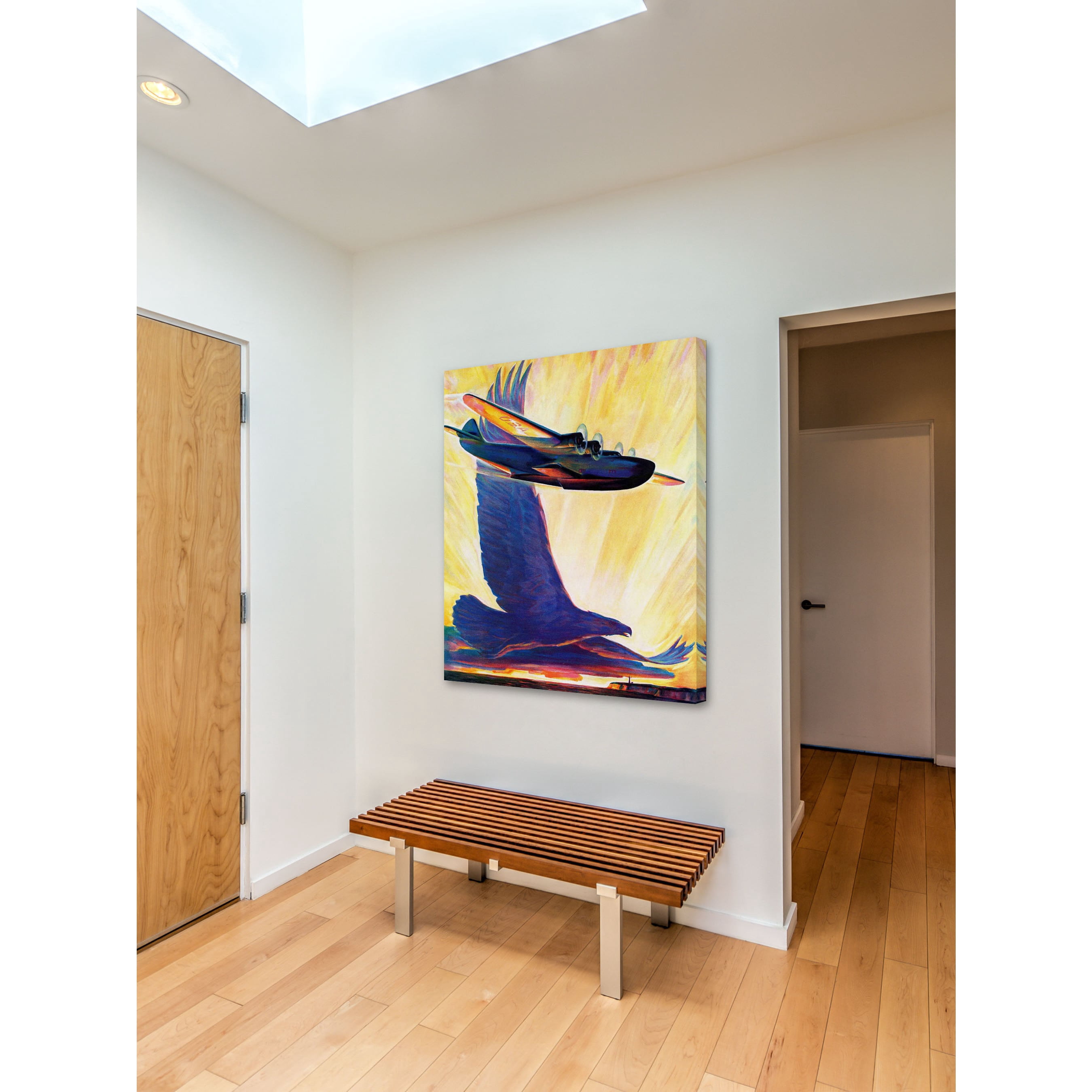 Marmont Hill "Eagle's Wings" Painting Print on Canvas