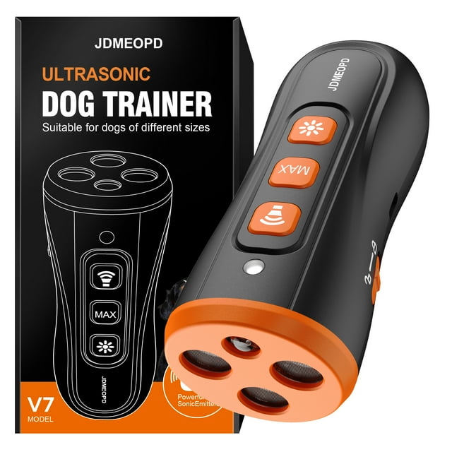 JDMEOPD Anti Barking Device, Dog Barking Control Device with 3 Modes, Ultrasonic Dog Barking Deterrent Devices Indoor & Outdoor, Safe & Humane Dog Silencer, Bark Box Stop Neighbors Dog from Barking