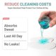 thumbnail image 4 of 100 Packs Large Underarm Sweat Pads For Women And Men Fight Hyperhidrosis 2025, 4 of 5
