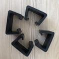 thumbnail image 6 of Viveous 6pcs Patio Furniture Clips Furniture Fasteners for Outdoor Sectional Sofas Wicker Furniture Clamps Anti-Slip Couch Clips Chair Clips, 6 of 10