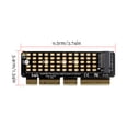 thumbnail image 5 of Adaptador M2 SSD PCI-E NVME Moyic a PCI-E 4,0 X4, 5 of 5