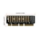 thumbnail image 5 of Adaptador M2 SSD PCI-E NVME Moyic a PCI-E 4,0 X4, 5 of 5