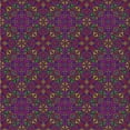 thumbnail image 1 of Ahgly Company Indoor Square Patterned Mauve Taupe Purple Abstract Area Rugs, 3' Square, 1 of 6
